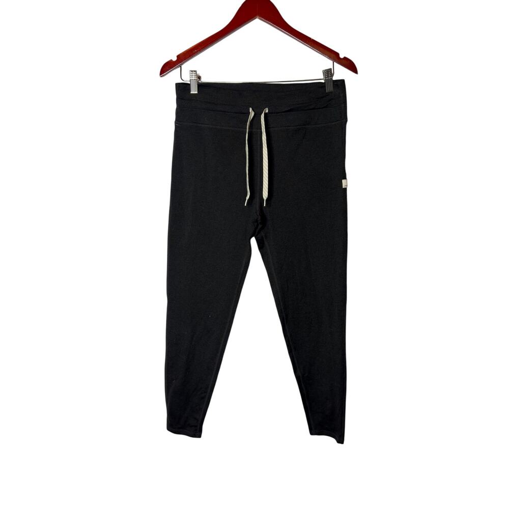 Vuori performance jogger in heather black Sz L